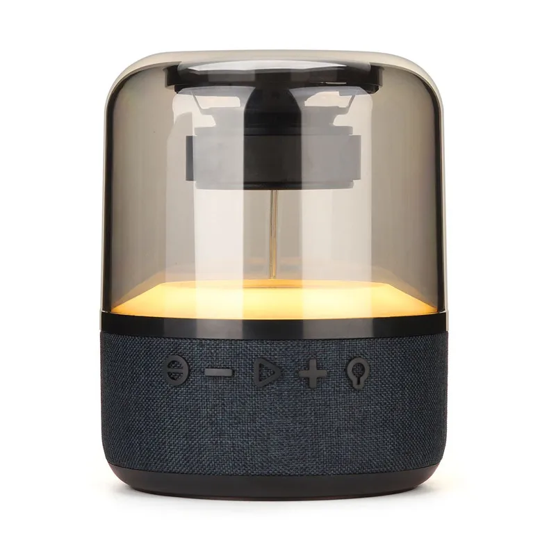 

2021 New Arrival Jy-02 Bluetooh Colorful Light Speakers 3d Stereo Surround Bass Noise Reduction Portable Speaker, Black