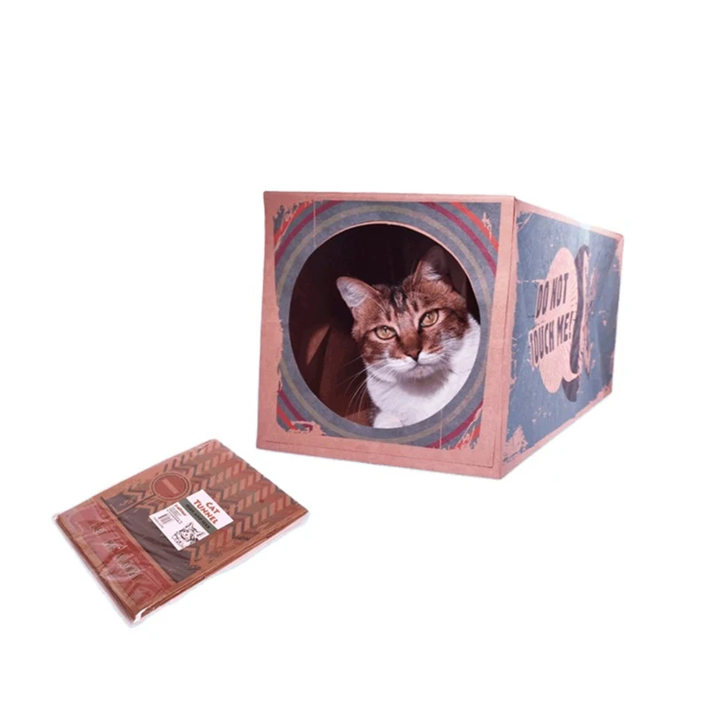 

Foldable Cat Tunnel Paper Cat Tunnel Toy, Optional