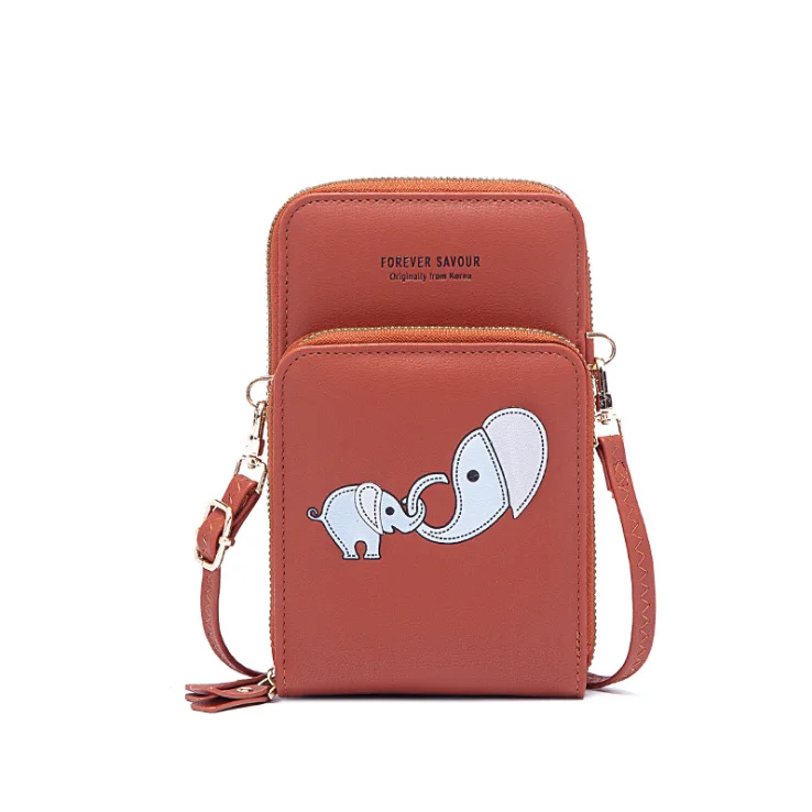 

Hot Sale Touch Screen Phone Purse Cell Phone Wallet Purse Phone Purse Crossbody, 7 colors