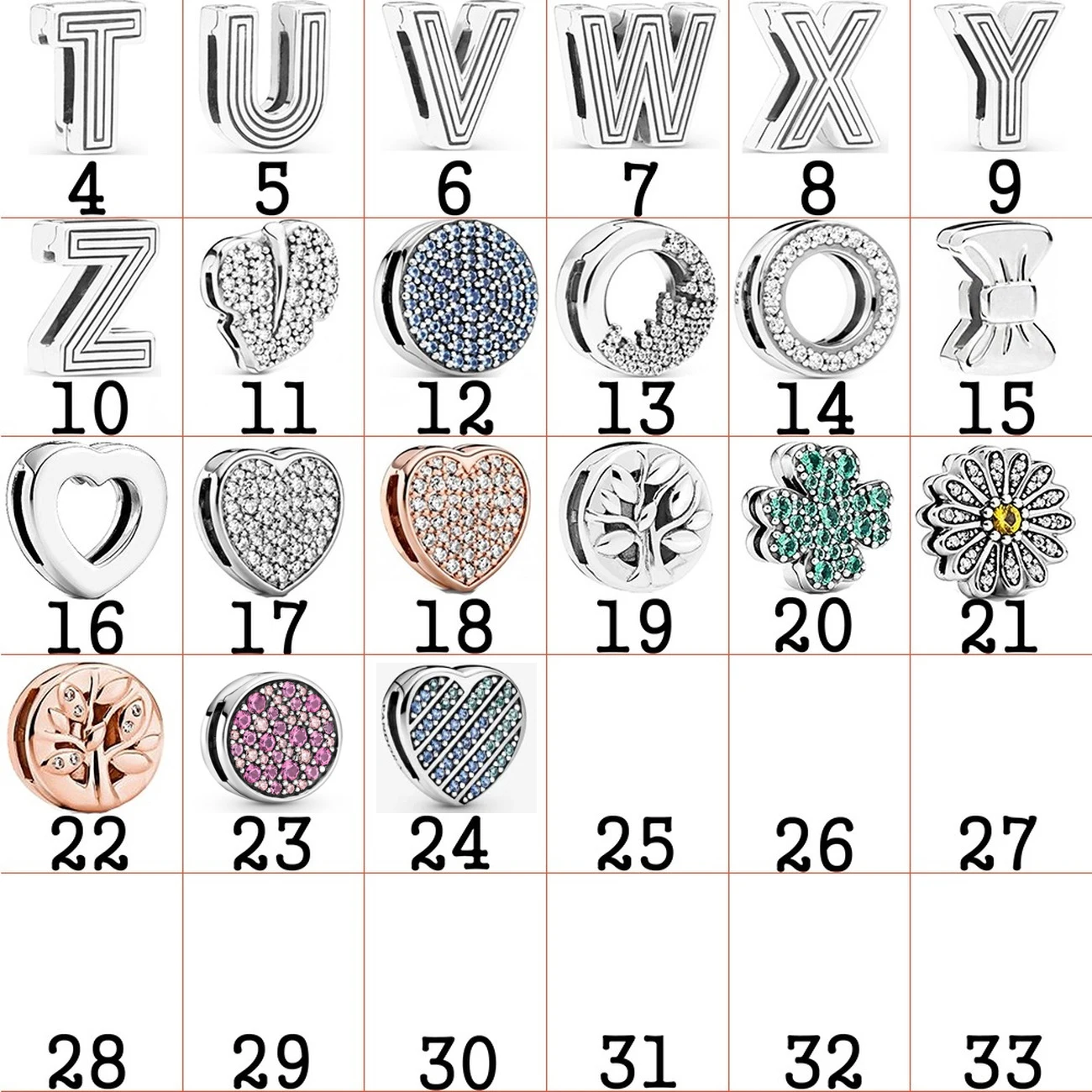 

2021 925 Sterling Silver DIY Fixed Clip Fit Charms Original Bracelet Youth Jewellery for Women