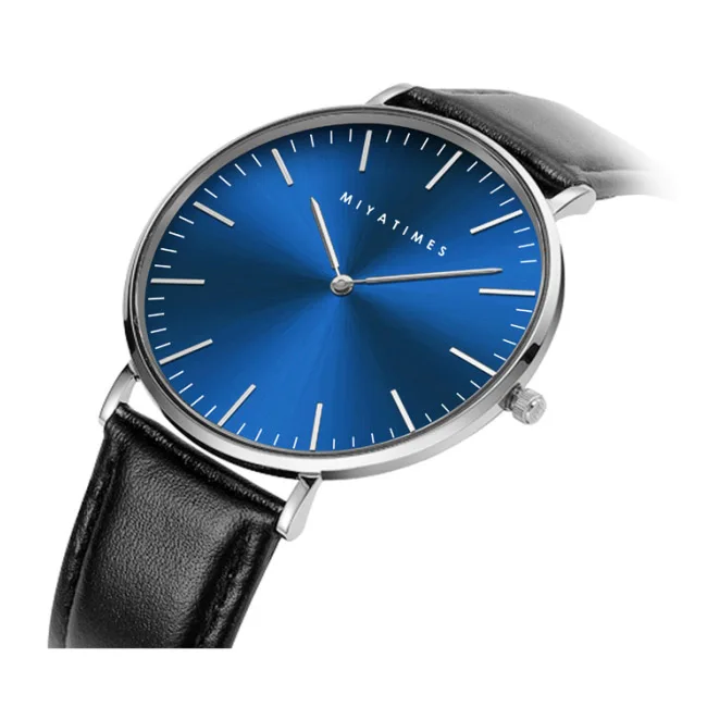 

Ultra slim ronda 762 quartz movement sapphire glass high quality wrist watches retail with low moq