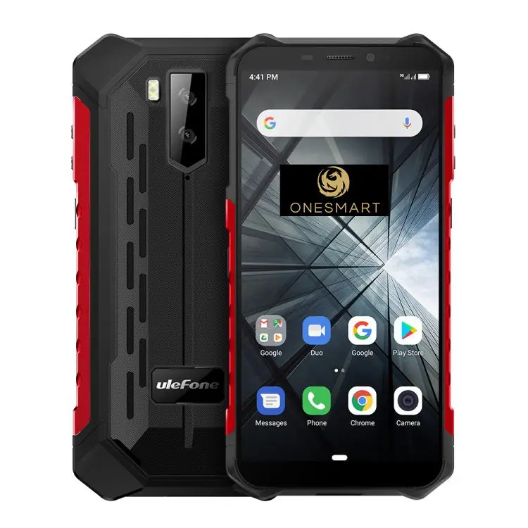 

High quality Ulefone Armor X3 Rugged Phone 2GB 32GB Dual Back Cameras Face Unlock 5000mAh 5.5 inch Android 9.0 3G Smartphone