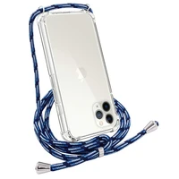 

Free Shipping Blue Crossbody Rope Cell Phone Case For Apple Iphone 11 Pro Max X Xs Xr Telefon Kiliflari