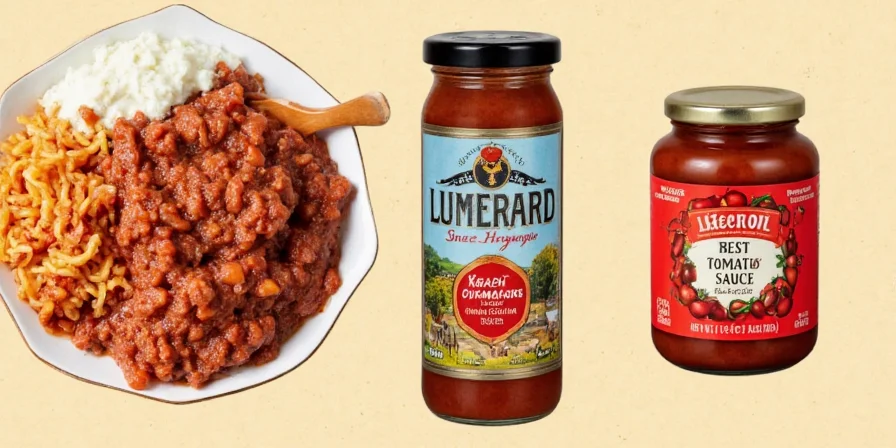 Table of tomato sauce and spice pairings