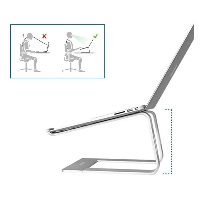 Best Laptop stand on amazon 2019 Adjustable Aluminum Notebook Stand for iMac Pro