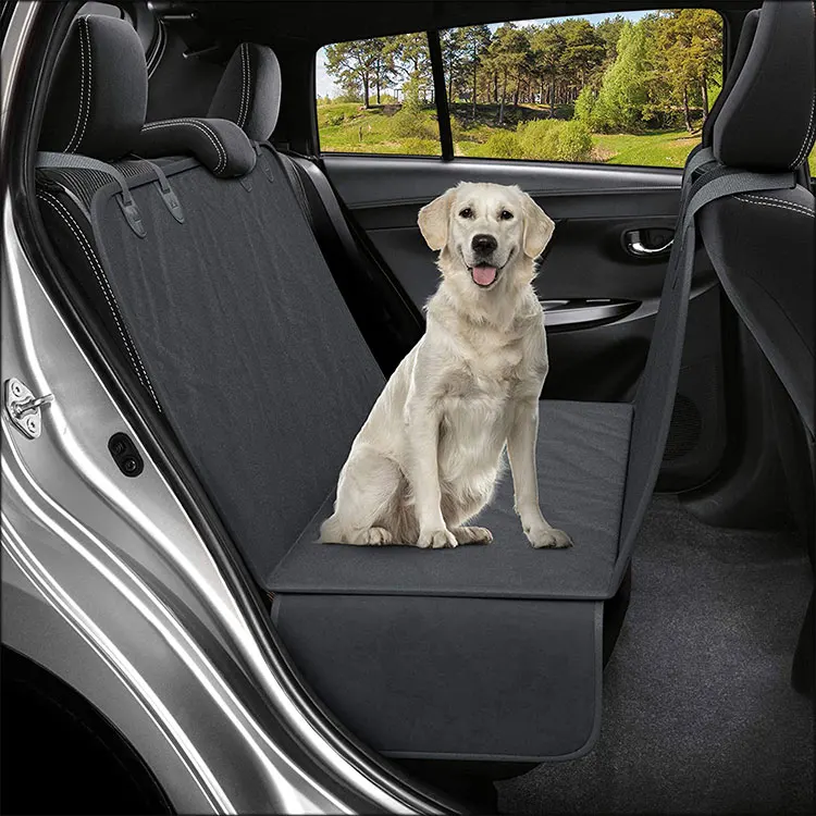 

Pets Dog Back Seat Cover Protector Waterproof Scratchproof Hammock for Dogs Backseat Protection Against Dirt and Pet Fur, Blue,black,orange,pink
