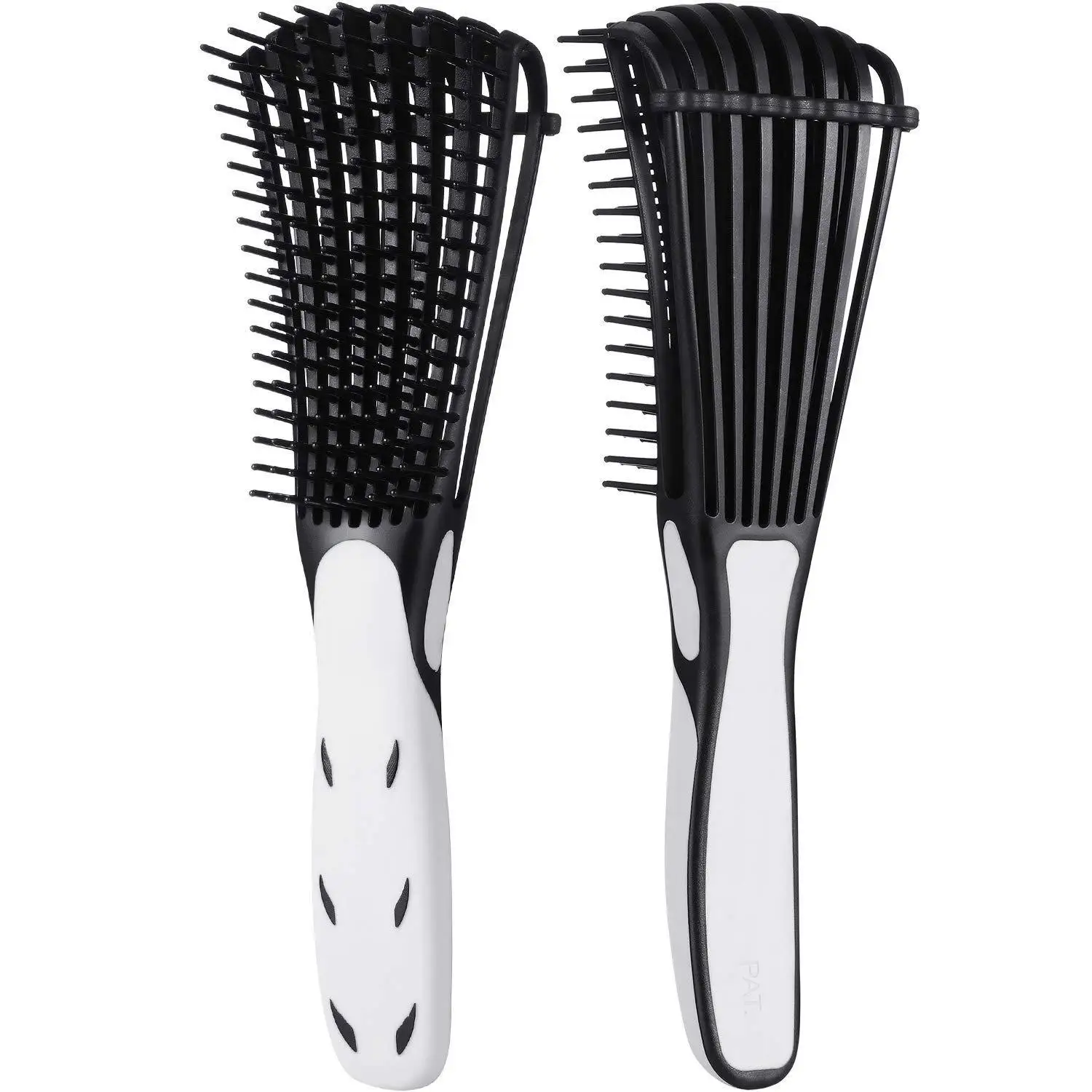 

High Quality Guarantee Women Professional Detangling Hair Brush for Afro America 3a to 4c Kinky Wavy Curly Coily, Customized color