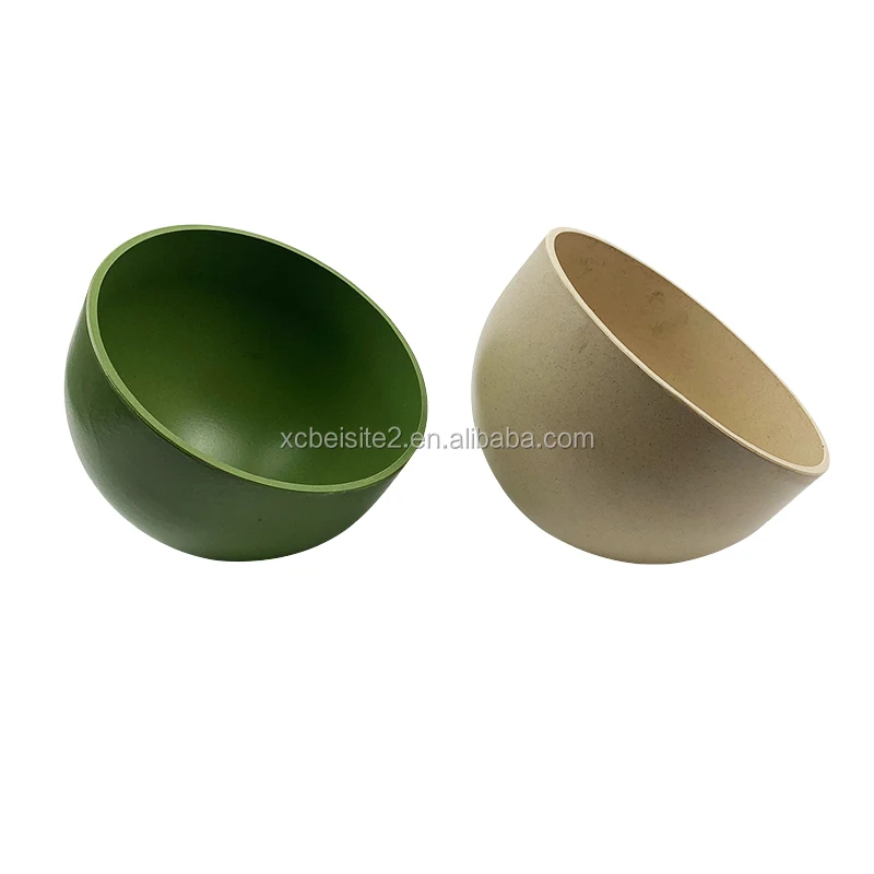 

Customized Eco-friendly Biodegradable Renewable Bamboo Fiber Bowls with Kitchenware, Customized color
