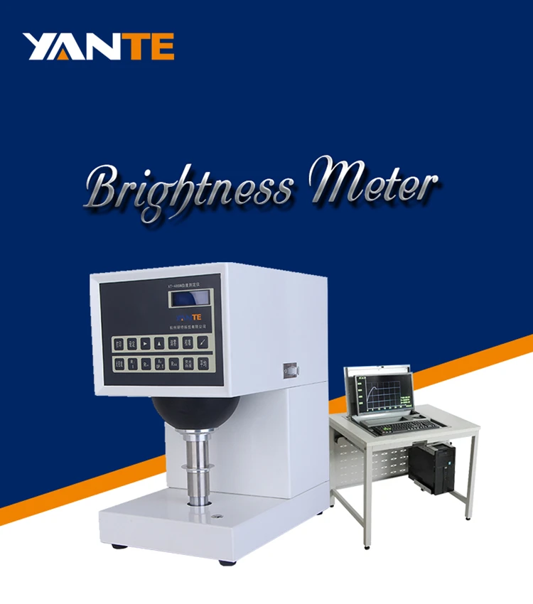Multi Function Digital Iso Brightness Opacity Test Meter Powder