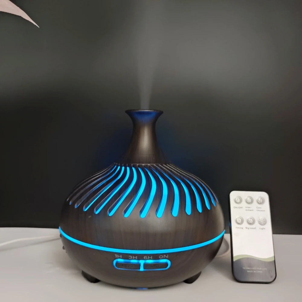 

High Tech 2 In 1 Cool Mist 7 Colors Led 24V Portable Electric Ultrasonic Aromatherapy Essential Oil Humidifier for Room Office