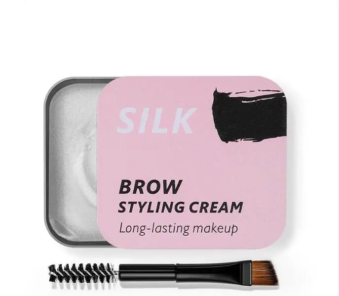 

No logo Wholesale private label custom eyebrow styling shaping wax soap, Tansparent