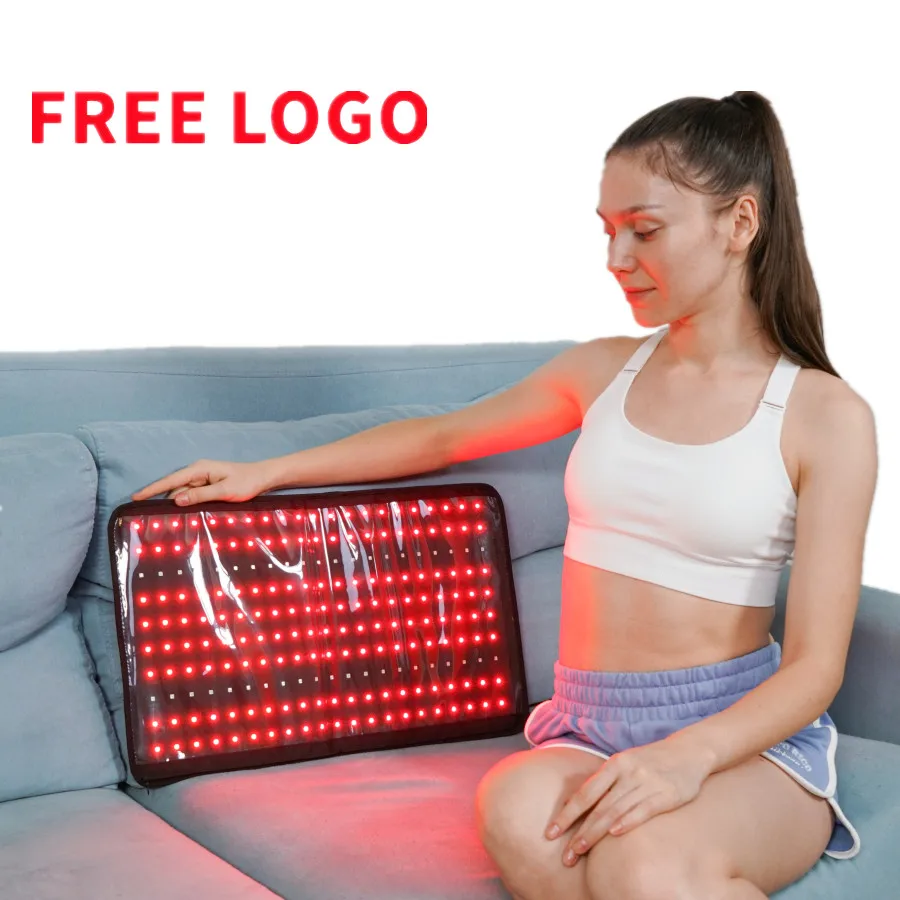 

Extra large dual wavelength phototherapy belly wrap lose weight led red light laser lipo mat abdomen slimming belt for therapy