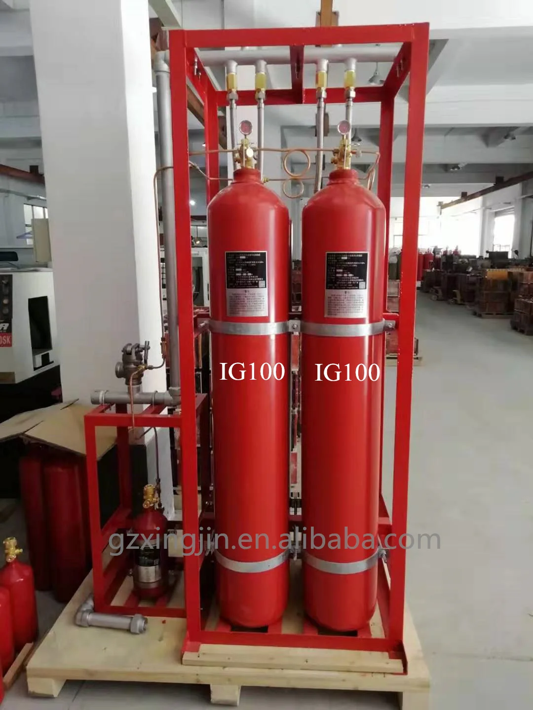 Ig 100. ЭВ 200 пожарный. Fire extinguishing System. Инерген пожаротушение.