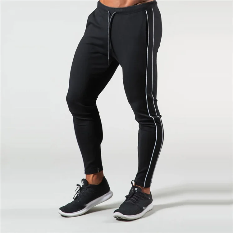 

Custom Logo Men Gym Sweat Workout Fitness Pants Men Sports Joggers Streetwear Casual jogging sweatpants, Picture shows