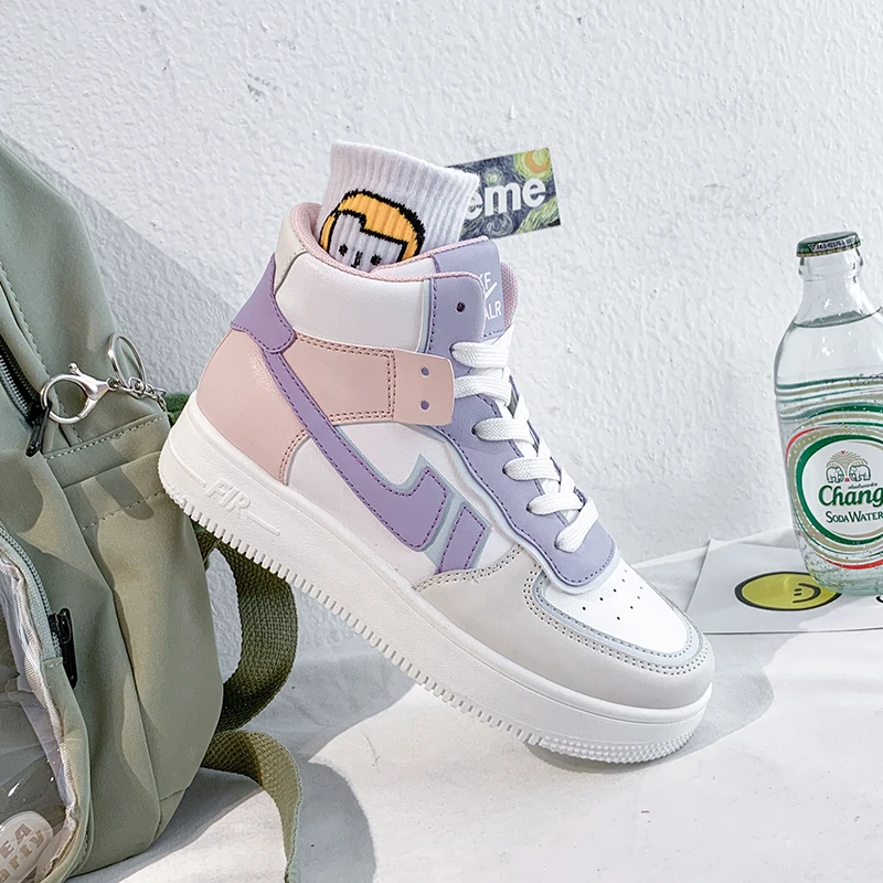 

Zapatillas Chaussures Baskets Pour Femmes White Sneakers Women 2021 Women'S Fashion Sneakers