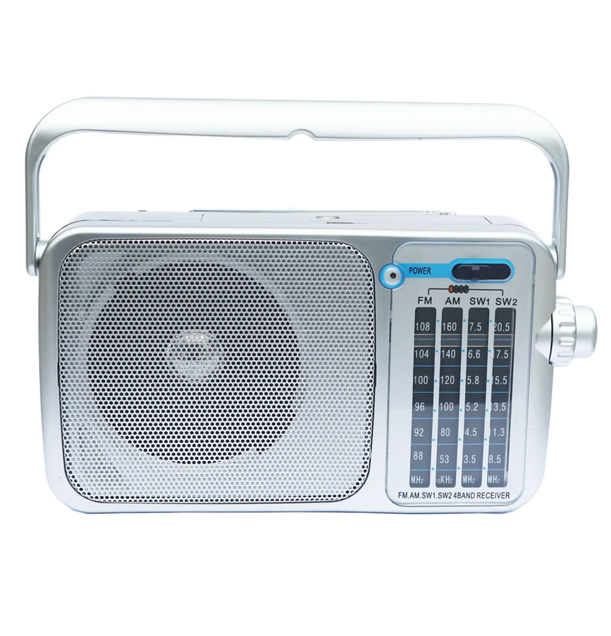 

Multiband Portable Radio With LouderSpeaker