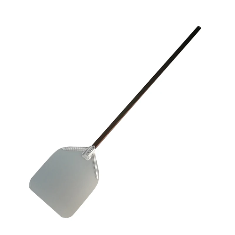 
Pizza turning peel aluminum pizza peel with wood handle 