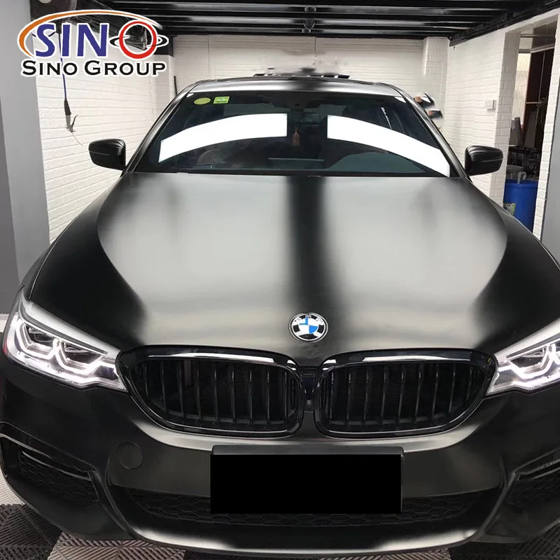 

Factory Offer Car Matte Film PVC Material Body Stickers Super Vehicle Matt Chrome Silver Wrap Car Foil Matte Black Vinyl