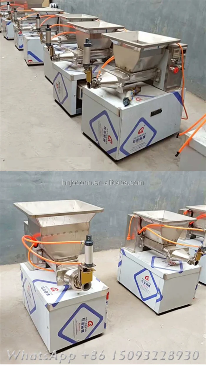 Full Automatic Bread Dough Cutter/dough Strip Cutting Machine Steam