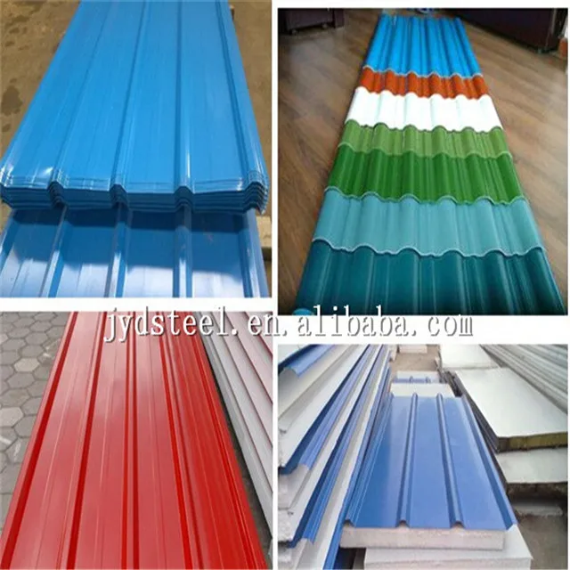 Modern House Roofing Sheet/galvanized Corrugated Sheet With Color ...