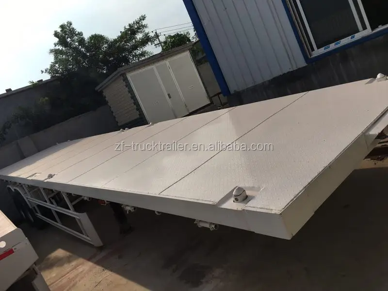 flatbed container trailer