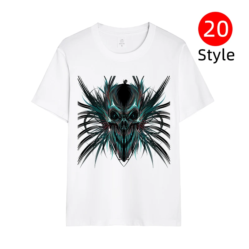 

Custom LOGO Pattern White And Black Shiort Sleeve Plain T shirt High Quality Cotton Tshit Printing Plus Size T-Shirts Women