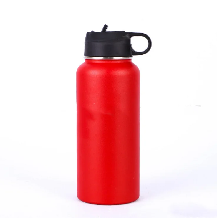 

wholesale fashion popular Private Label Stainless Steel Sports Water Bottle with Handle Grip