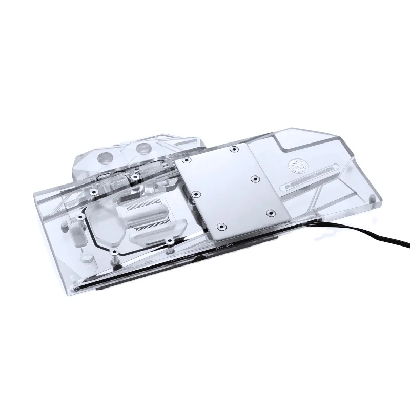 

Bykski GPU Water Block For XFX RX 5700 XT THICC III ULTRA 8G BOOST Graphics Card, Full Coverage Radiator Cooler, A-XF5700XTBW-X, Transparent