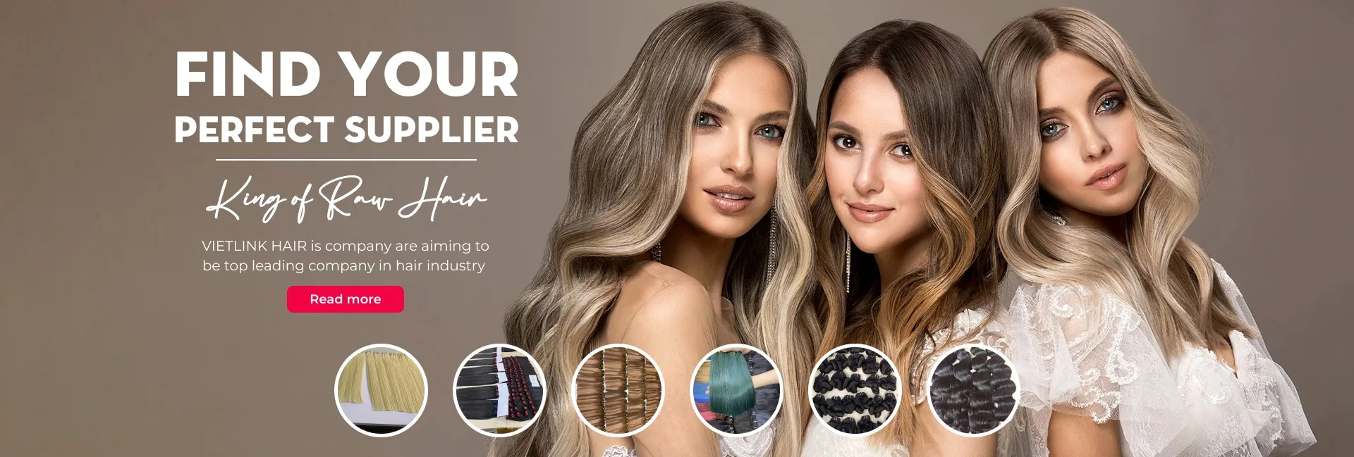 VIETLINK HAIR COMPANY LIMITED Bulk hair extensions, Lace Closure