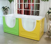 

Baby spa equipment transparent acrylic massage bathtub for baby