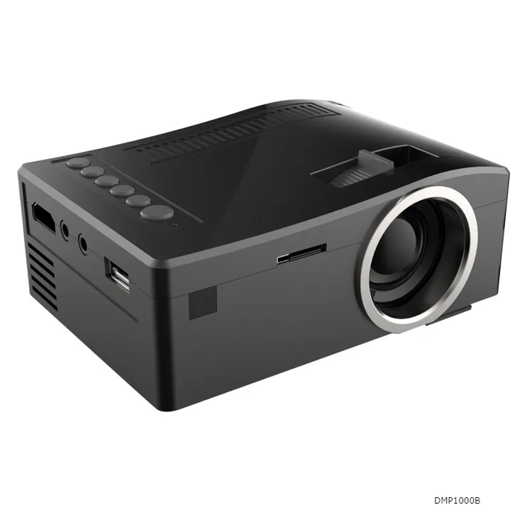 

Cheap Price UC18 150 Lumens HD 320 x 180 Support USB VGA Digital LED Projector with Remote Control