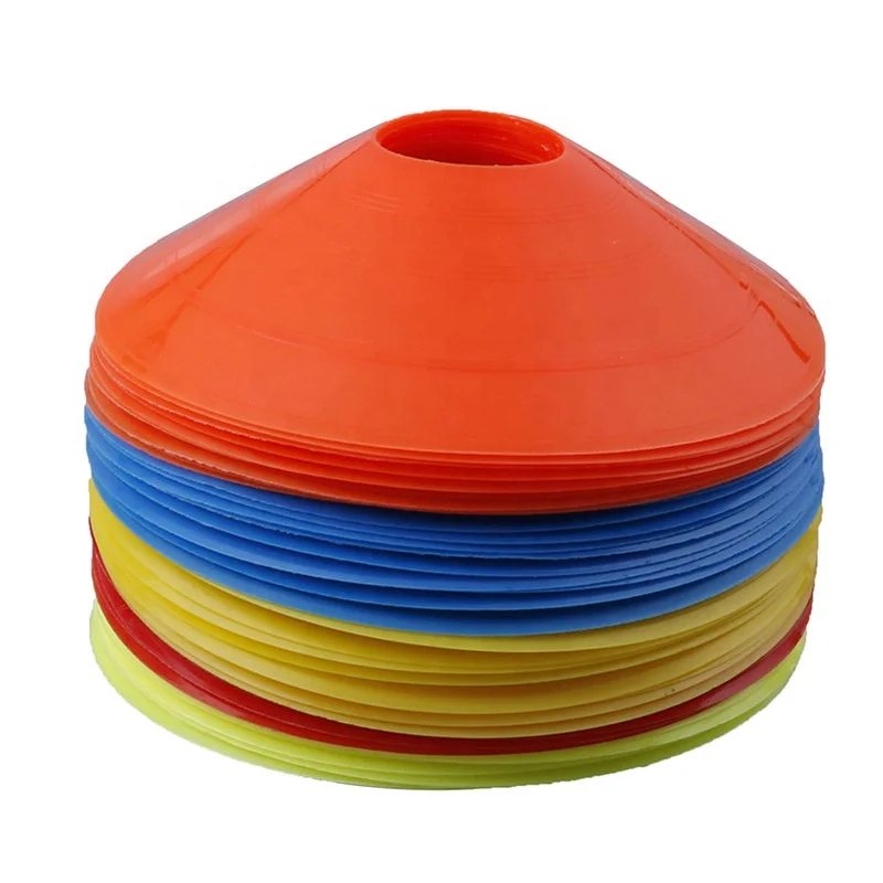 

Wholesale Cheaper Durable Soft Sports Fitness Products Football Speed Training Soccer Disc Agility Cones, Yellow, red, blue, fluorescent green, orange