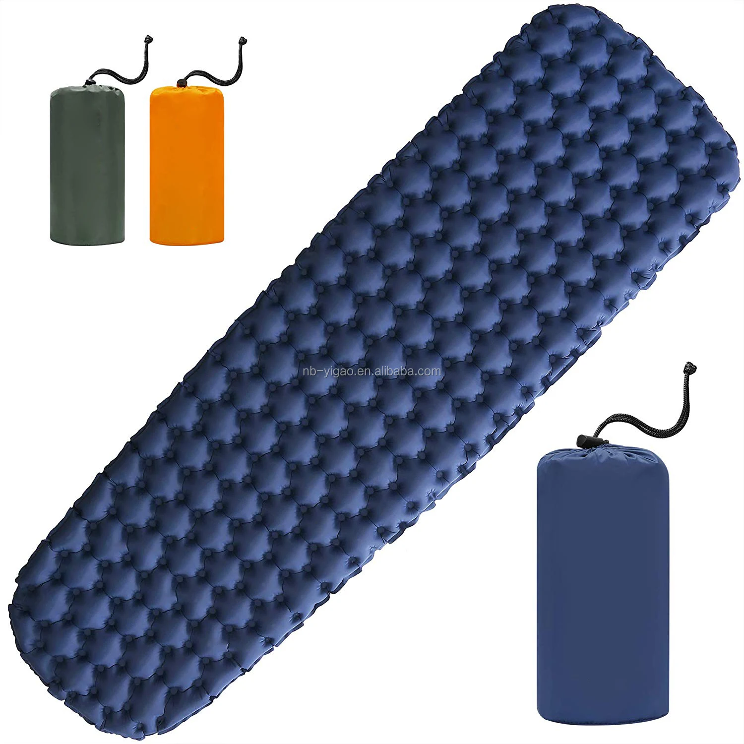 Camping Sleeping Pad With Builtin Pump Upgraded Inflatable Camping Mat