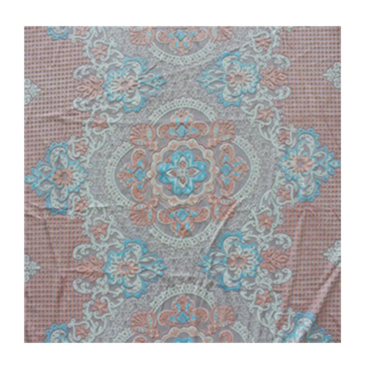 
China Manufacturer Sale Microfiber Super Soft Velour Mattress Fabric For Burnout 