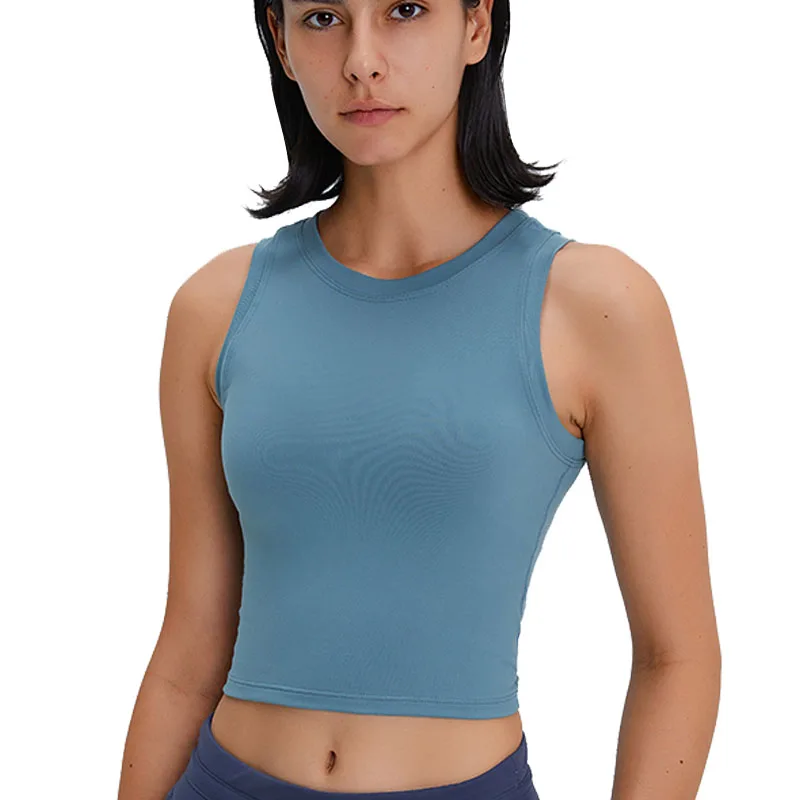

Women High Neck Slimming Ultra Soft Cozy Cropped Tank Tops Wholesale