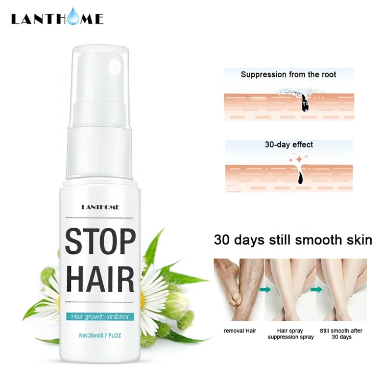 

YANMEI Mild Hair Removal Inhibitor Spray Hair Stop Growth Spray Permanent Hair Removal Spray Private Label