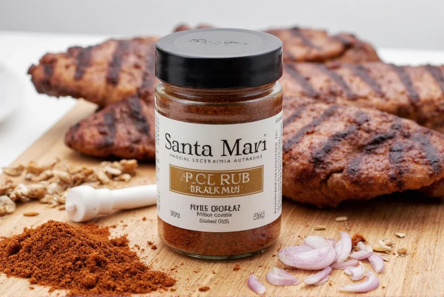 Spice tray with Santa Maria seasoning