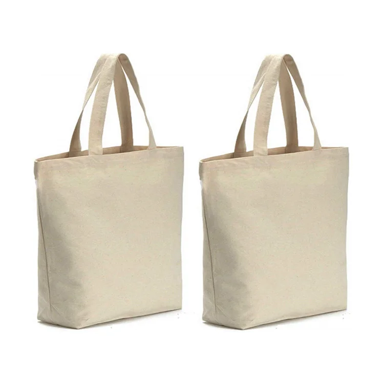 

customized logo printing medium size blank eco friendly tote shopping canvas cotton bags
