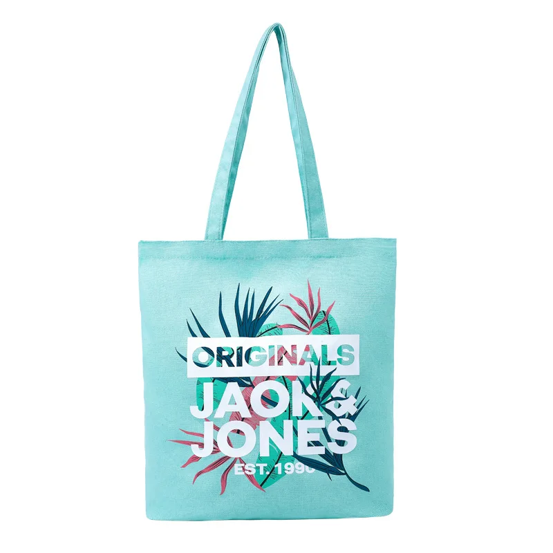 

Custom Canvas Cotton Totes Bag Shopper Bag With Own Logo Printing, Customized