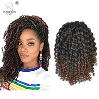 

Mengyun New Product Crochet Hair 8" Ombre Color Spring Twist havana mambo Twist Braid Crochet Braid Hair For Women