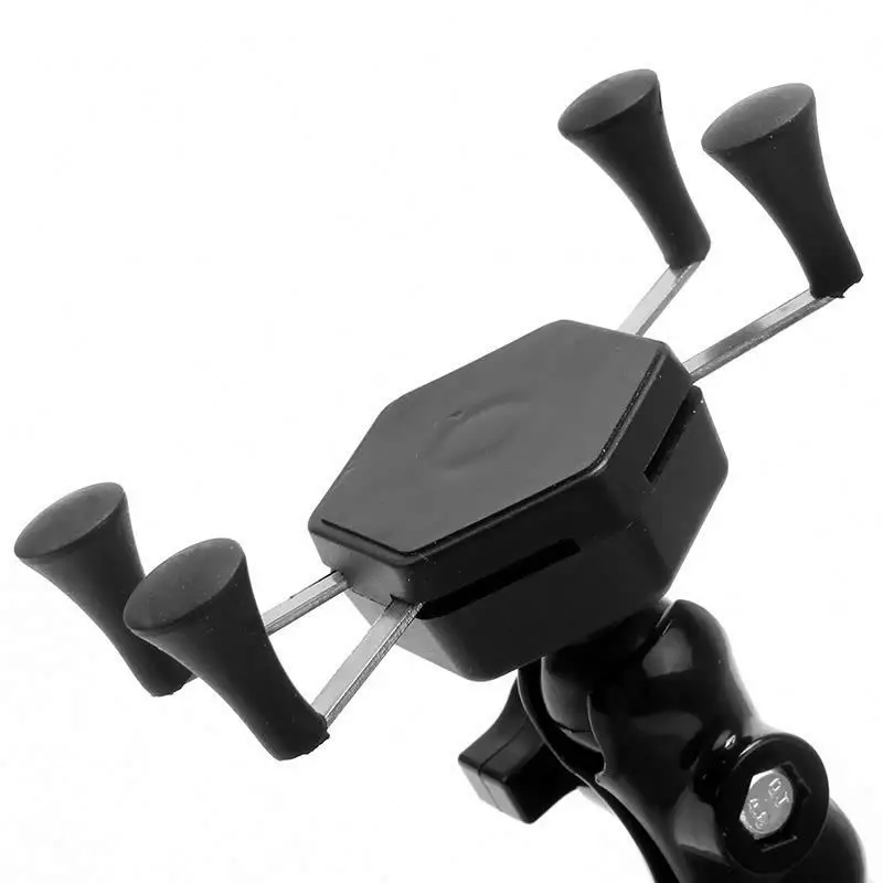 

Bicycle scooter phone holder TOL7b adjustable lazy phone bracket, Black