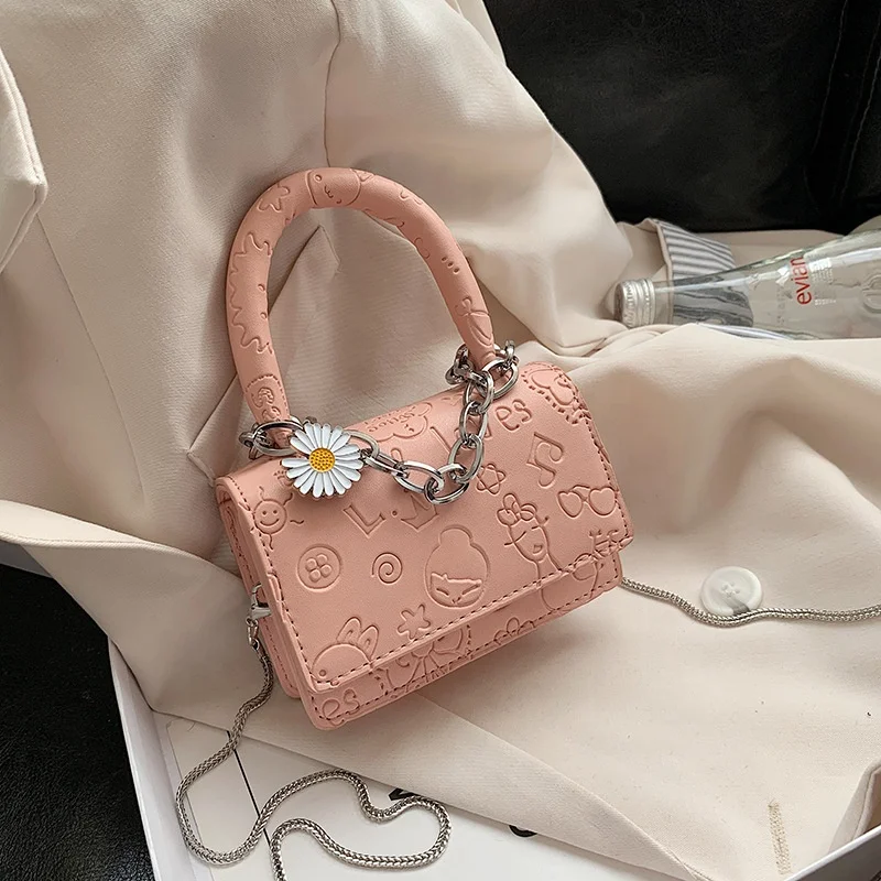 

Nice Color Cute Animal Prints Purses 2020 Trendy Mini Handbag Elegant Lady Girl Fashion Korean Small Leather Luxury Handbag