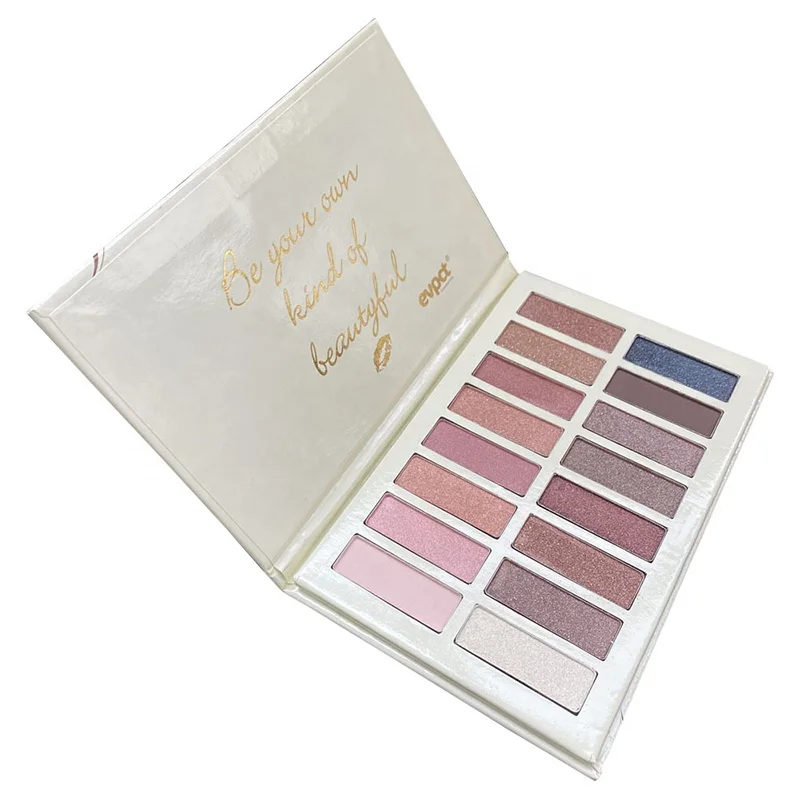 

16 colors mini big Natural Shimmer Glitter Matte eye shadow pallet custome