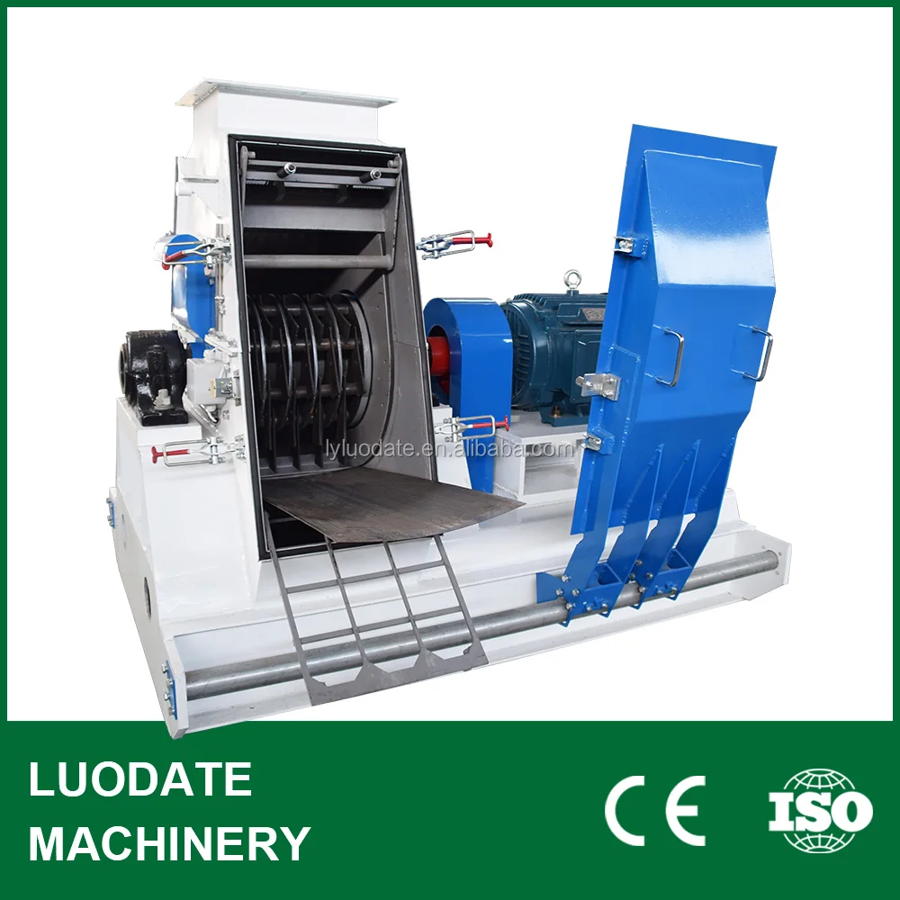 Poultry Feed Hammer Mill Feed Grinding Crushing Machine / Animal Feed