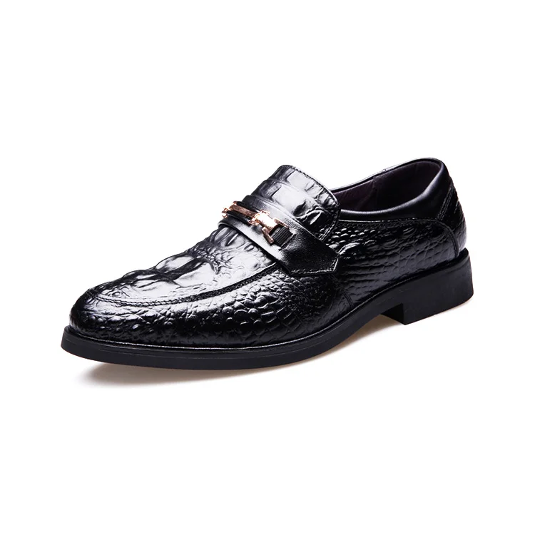 

Popular Oxford Style Formal Crocodile Skin Leather Shoes for 2019 Men