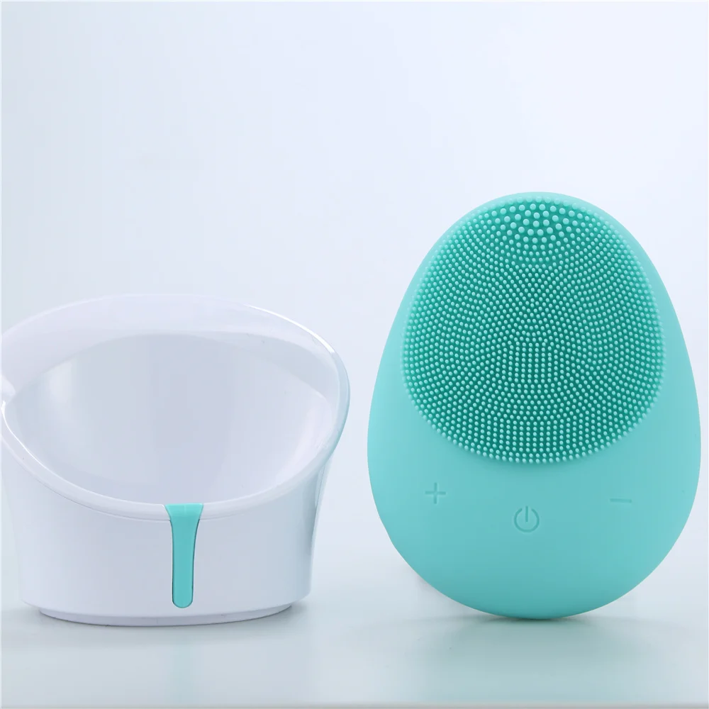 

Mini Soft Silicone Facial Cleansing Brush Magic Skin Beauty Device Cotton Wool