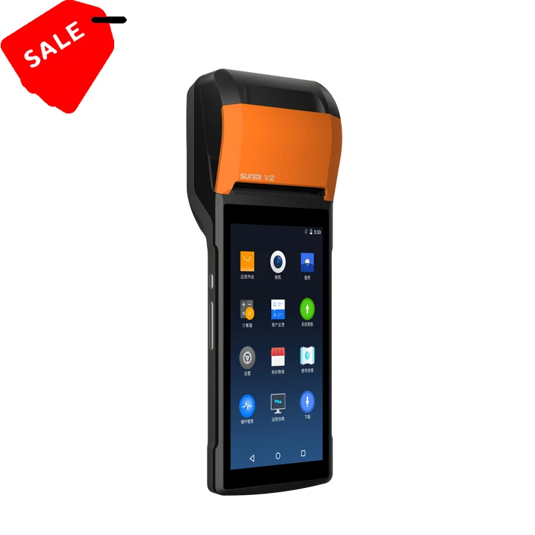 

android smart terminal mobile handheld pos system SUNMI V2