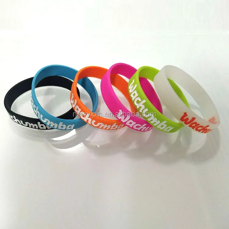 Oem Cheap Rubber Wristband Silicone Bracelet Waterpoof Wristband