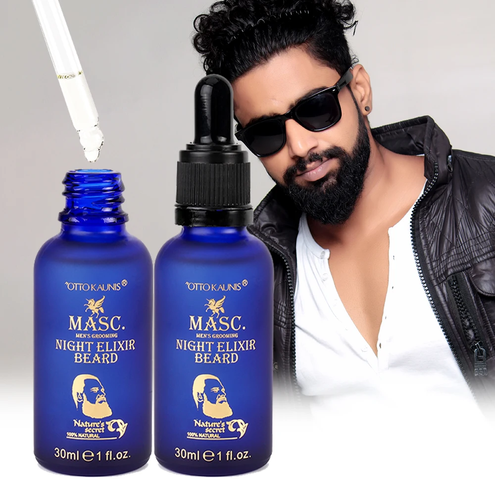 

30ml Mens Care Professional Manufacturing Natural Organic Bread Hair Growth Essential Beard Oil