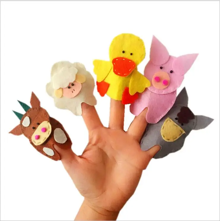 felt finger puppets